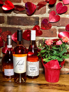 “Roses are nice, but Rosé is nicer” Boozy Basket